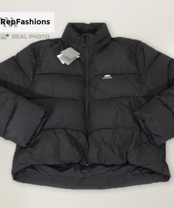 High Quality Replica Black BB C Shape Puffer Jacket For Sale